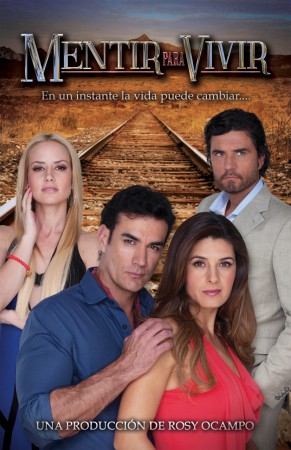 Poster  Mentir para Vivir